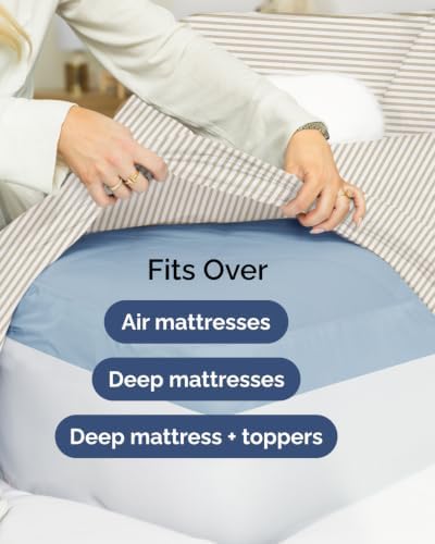 Extra Deep Flex Top Split Head King Sheet Set - Image 6