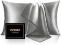 INFIIXSO Mulberry Silk Pillow Cases Standard Size by INFIIXSO