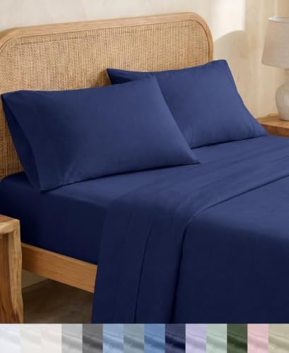 California Design Den 100% Organic Cotton Twin Bed Sheets by CaliforniaDesignDen