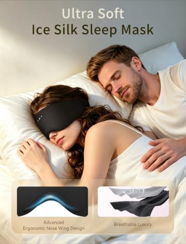 Sleep Headphones Bluetooth 6.0 Sleep Mask - Image 3