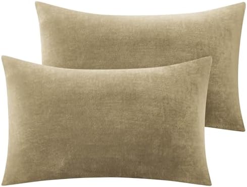 BEDELITE Flannel Pillow Cases Queen Size Set of 2, 20x30 Inches by BEDELITE