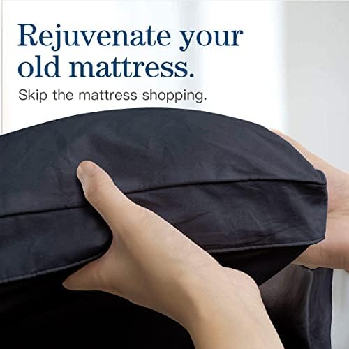 COONP California King Mattress Topper, Extra Thick Pillow Top Mattress Pad - Image 4