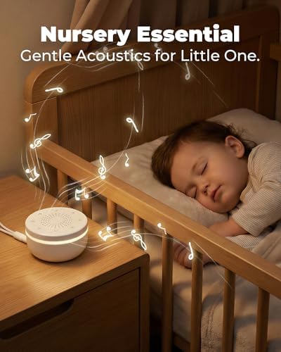 White Noise Sound Machine for Sleep, Portable White Noise Sound Machine - Image 6