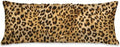 Leopard Print Body Pillow Cover, Leopard Body Pillow Cover, Cheetah Print Body by SEILONHD