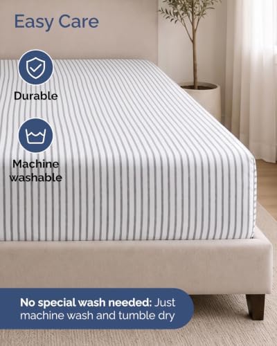 CGK Linens 2 Pack Extra Deep Full Fitted Sheets - Image 6