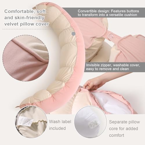 Peallow – Long Round Body Pillow - Image 4