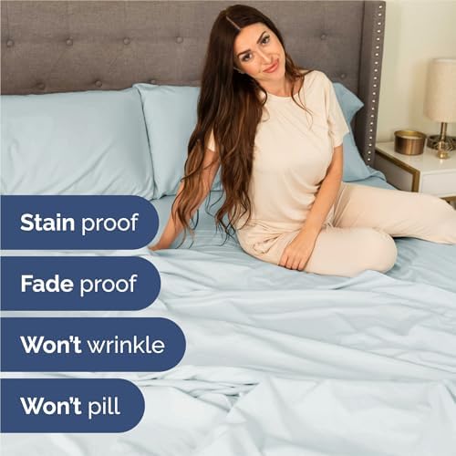 Cal King 6 Piece Bed Sheet Set - Image 5