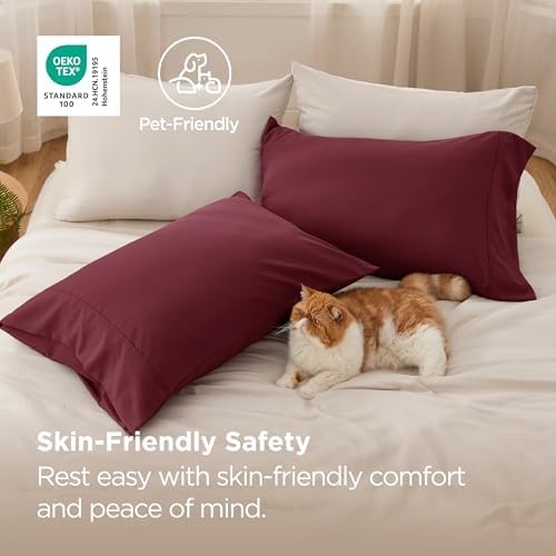 Bedsure Queen Pillow Cases Set of 2 - Image 4