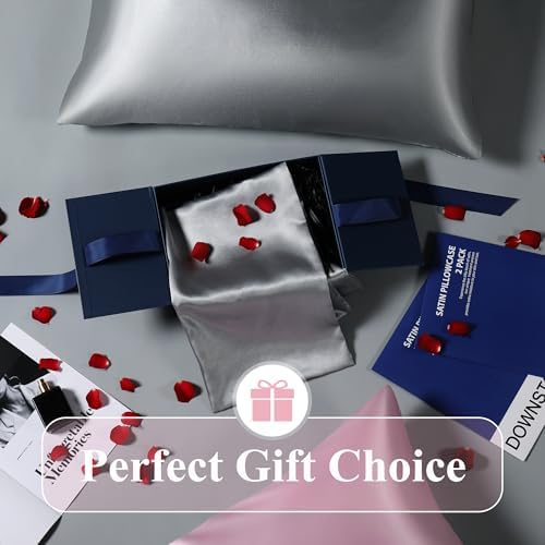 DOWNSTORIA Satin Body Pillow Cover Similar to Silk Body Pillow Pillowcase 1 Pack - Image 6