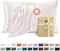 Bedsure Satin Pillowcase Standard Set of 2, Silky Pillow Cases by BEDSURE