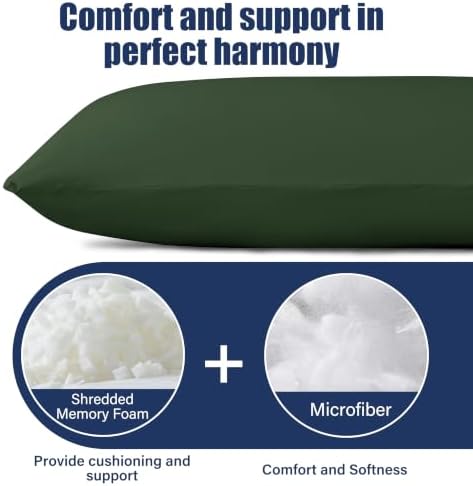 SHOUREN Large Body Pillow, Long Bed Pillow - Image 6