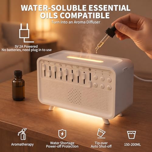 4-in-1 White Noise Sleep Sound Machine - Image 5