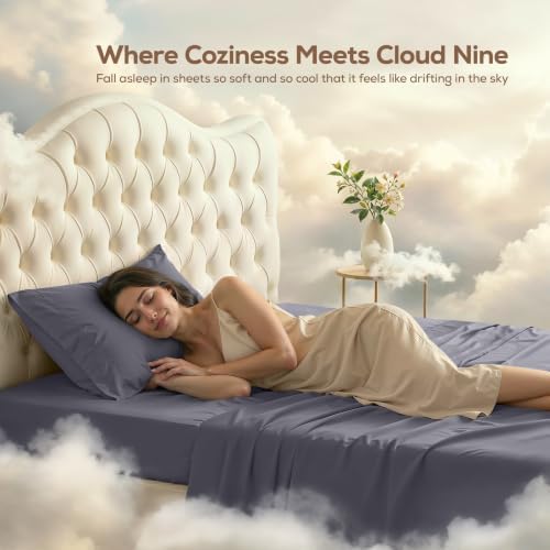 Twin Sheets Set, 3 Pieces 16" Deep Pocket Hotel Luxury Bed Sheets - Image 4