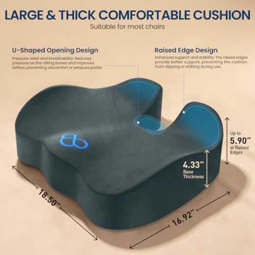 BlissTrends Extra Thick Seat Cushion - Image 2