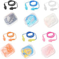 Ear Plugs for Swimming, Sleeping Noise Cancelling, Reusable Silicone Earplugs by GUIGUZHJ