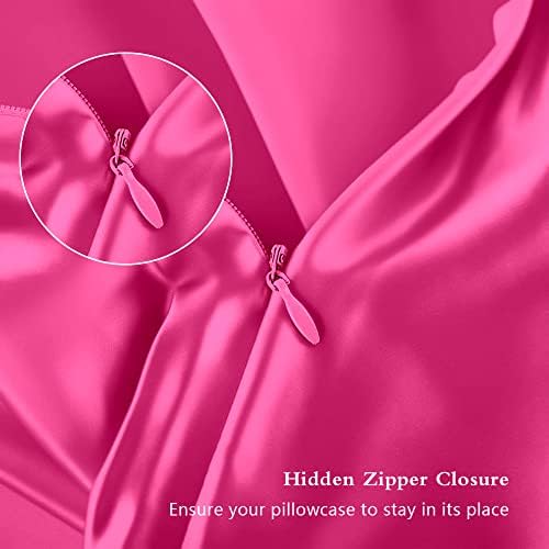 Silk Pillowcase 2 Pack, Mulberry Silk Pillow Cases Queen Size Set of 2 - Image 3
