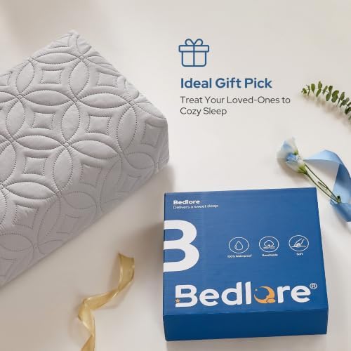 BEDLORE Waterproof Mattress Protector, King Size Mattress Pad - Image 5