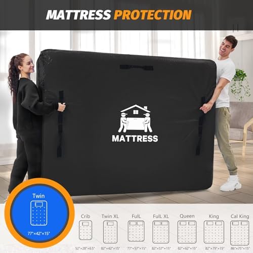 Mattress Bags for Moving, BETU Mattress Protector Waterproof Mattress Cover - Image 6