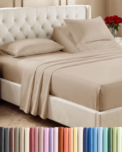 Flex Top Split Head King 4 Piece Sheet Set by CGKUnlimited