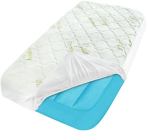 Kids Air Mattress Protector Waterproof, Viscose Made from Bamboo by Moonsea