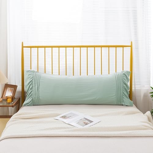 H HOUSEHOLD 20x54 Inches Green Body Pillow Cover by HHOUSEHOLD