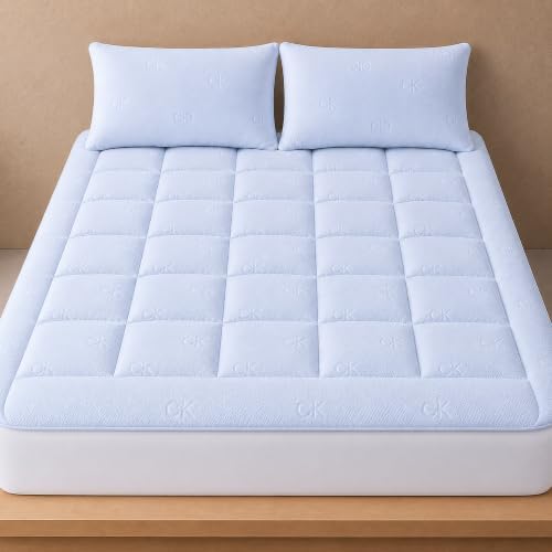 Calvin Klein Cooling Mattress Topper Queen Size by CalvinKlein