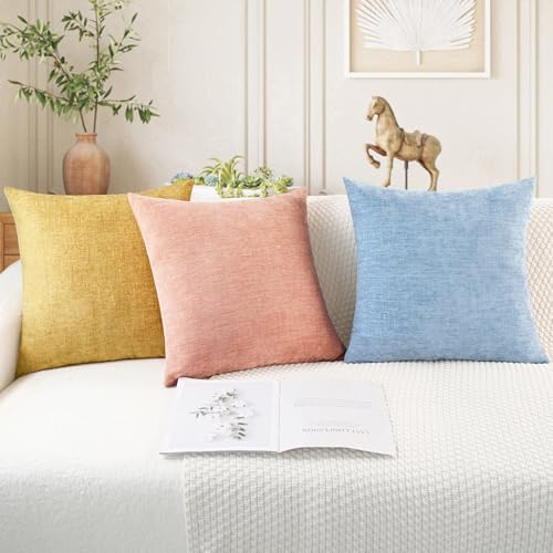 CaliTime Decorative Couch Throw Pillow Covers 20 X 12 Inches Dusty Pink - Image 5