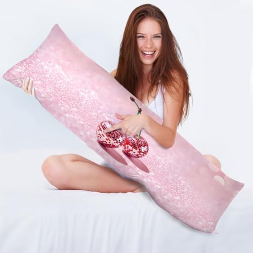 Blue and White Porcelain Floral 20x54 Body Pillow Cover, Floral Room Decor - Image 3