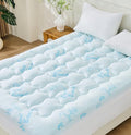 King Mattress Topper, Cooling Gel Memory Foam Topper by UBAUBA