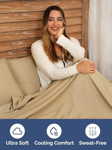 CGK Linens Deep Twin XL Fitted Sheet - Image 3