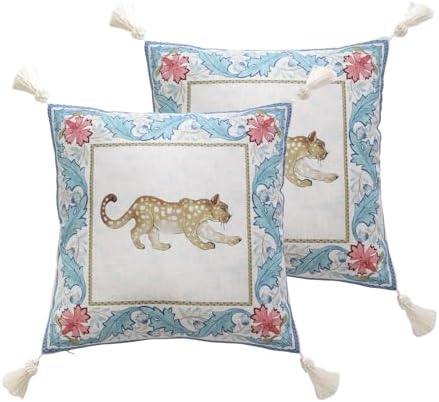 patdrea Designer Vintage Linen Throw Pillow Cover by patdrea