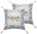 patdrea Designer Vintage Linen Throw Pillow Cover by patdrea