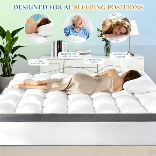 4 Inch Memory Foam King Mattress Topper - Image 7