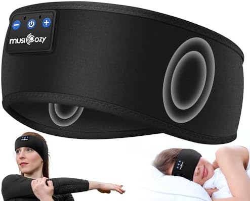 MUSICOZY Sleep Headphones Bluetooth Headband Headphones by MUSICOZY