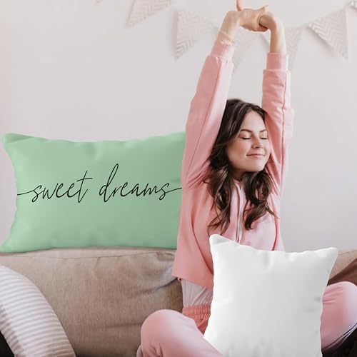 Sweet Dreams Pillow Cover 12x20, Decorative Throw Pillow Covers - Image 5