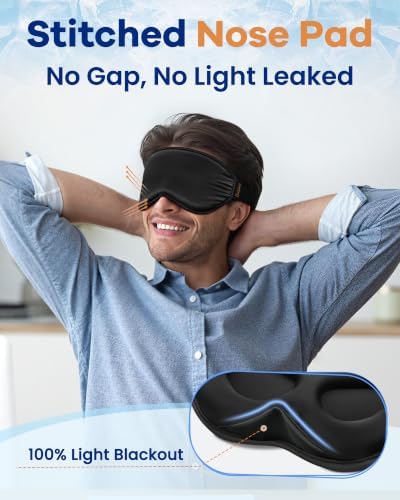BeeVines 3D Contoured Cooling Eye Mask - Image 5