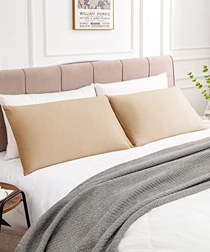 Warmstar Cotton Pillow Cases Queen Size Set of 2, 600 Thread Count Pillowcases - Image 2