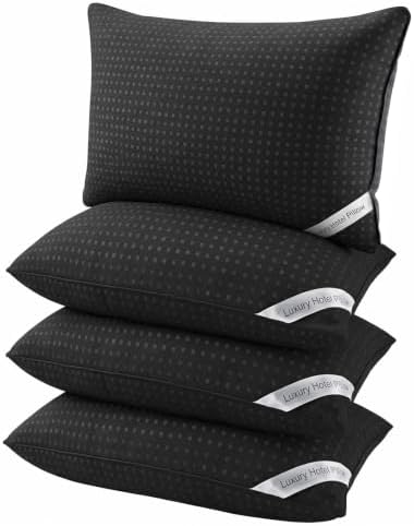Bed Pillows for Sleeping Standard Size Set of 4, Luxury Hotel Quality Cooling by Unknown