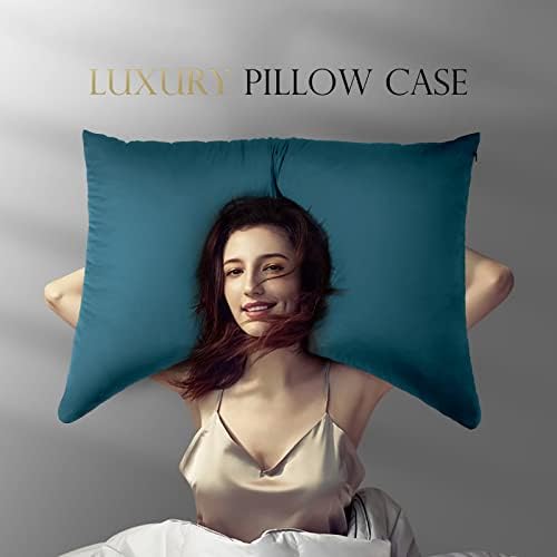 Cooling Side Sleeper Curved Pillowcase Queen 2 Pack 20 * 30 Teal - Image 6