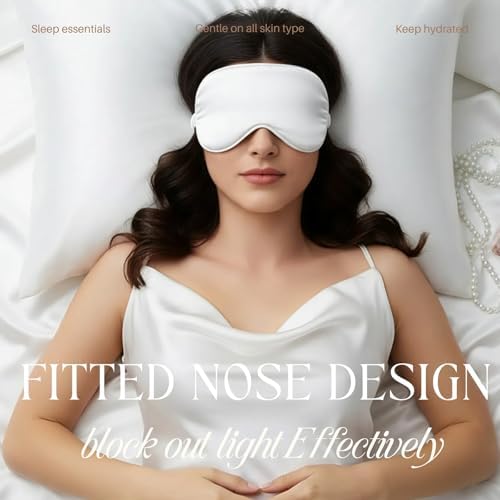 White Sleep Eye Mask - Image 4