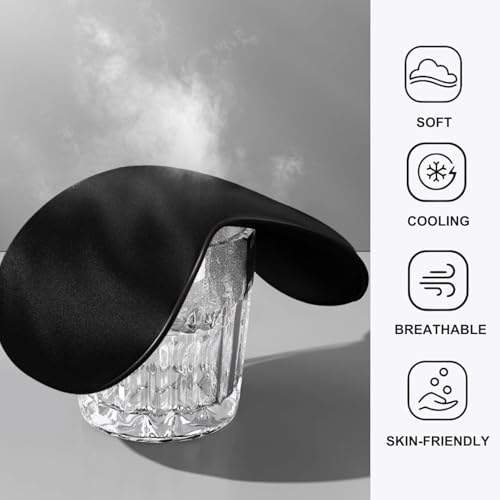 Black Sleep Eye Mask - Image 5