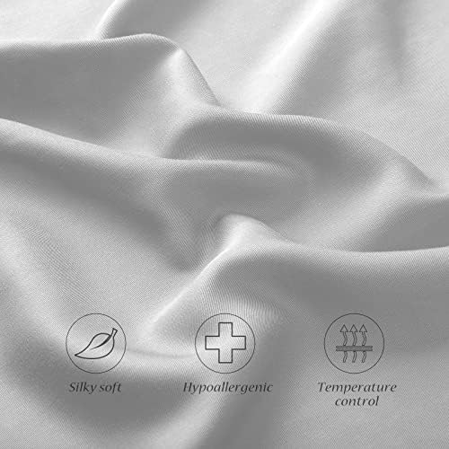Crescent Curved Side Sleeper Pillowcase Queen 1 Pack 20 * 30 Light Gray - Image 3