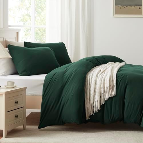 H HOUSEHOLD 100% Jersey Knit Cotton King Size Pillowcases Set of 2, Super Soft - Image 3