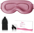 Sleep Mask for Men and Women, 3D Blackout Eye Mask for Side Sleepers by AlbatrossHealthNewEngland
