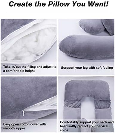 60in Full Body Pillow | Nursing, Maternity and Pregnancy Body Pillow | Extra - Image 6