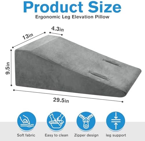 Leg Elevation Pillow, Trapezoidal Foot Elevation Pillow - Image 3
