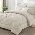 CozyLux Oversized Queen Comforter Set 98"x98", 7 Piece by CozyLux