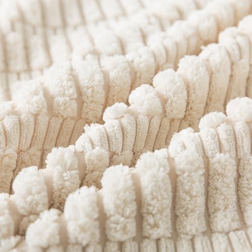 Pack of 1 Corduroy Soft Soild Body Pillow Covers Set Sofa Bedroom - Image 5