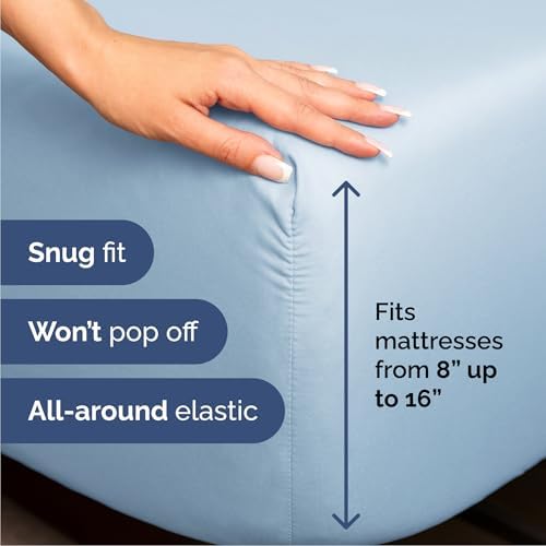 Cal King 6 Piece Bed Sheet Set - Image 3