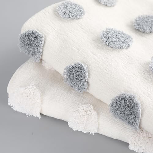 PANOD Decorative Long Lumbar Pillow Cover 14x36 Boho, Super Soft Chenille Extra - Image 2